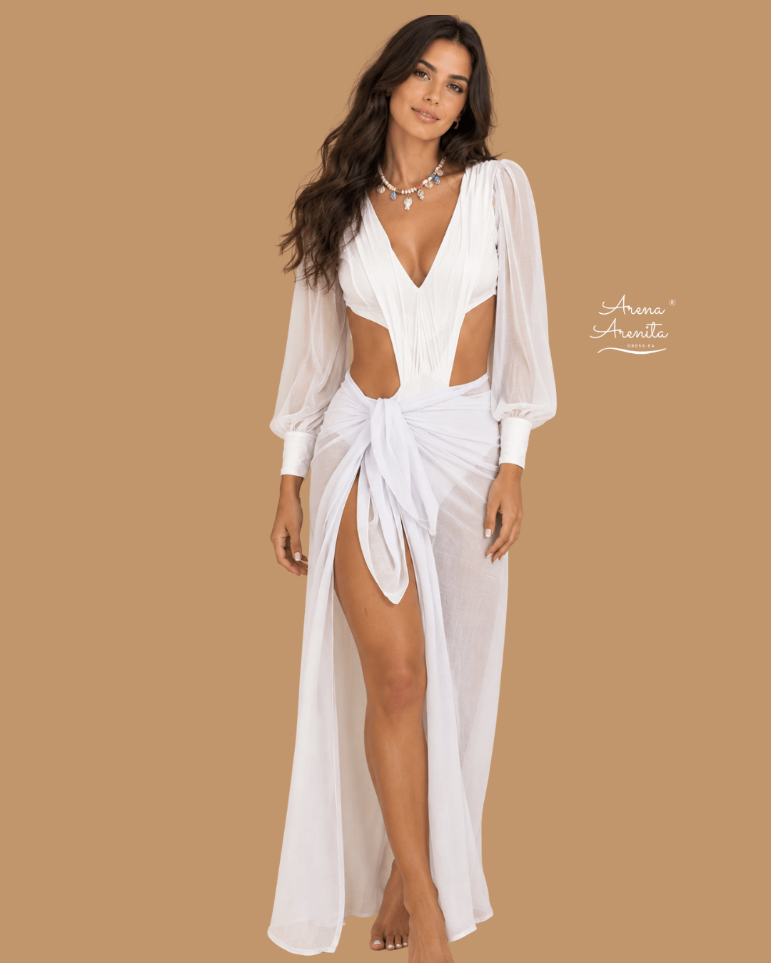 PAREO LISO BLANCO - Imagen 1