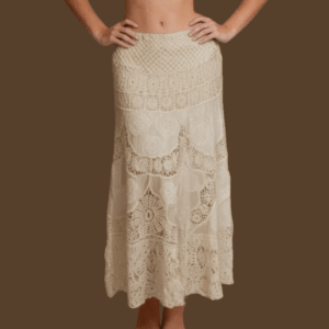 FALDA HABANA BEIGE