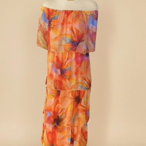 VESTIDO ITALIA NARANAJA